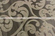 Victorian Damask Table Linen - Taupe