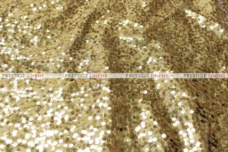 Taffeta Sequins Embroidery Table Linen - Gold