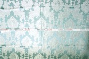 Alex Damask - Fabric by the yard - Surf Blue