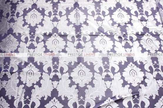 Alex Damask - Fabric by the yard - Light Grape