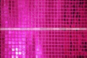 Boxed Sequins - Fabric by the yard - Fuchsia