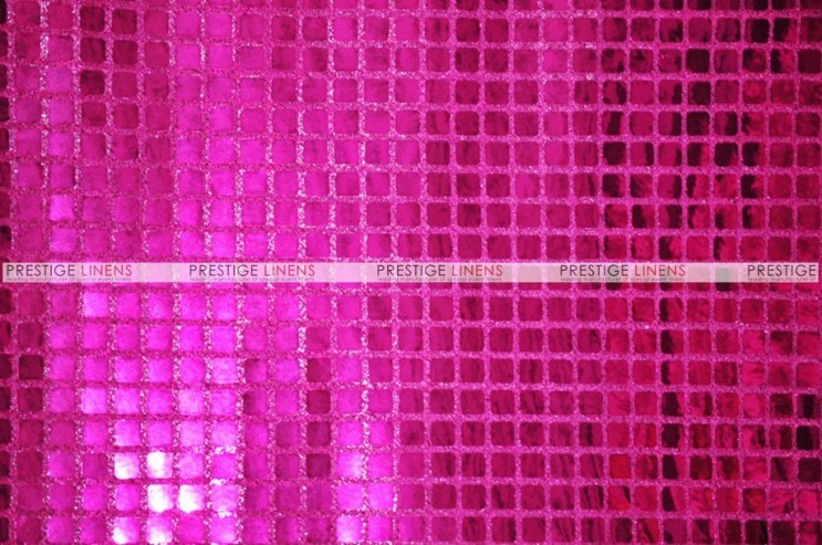 Boxed Sequins - Fabric by the yard - Fuchsia