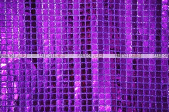 Boxed Sequins - Fabric by the yard - Purple