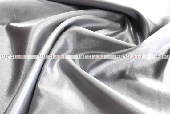 Bridal Satin - Fabric by the yard - 1126 Silver