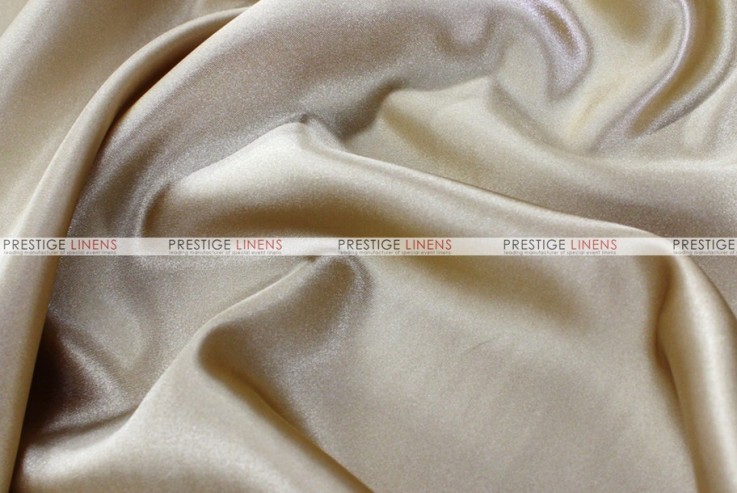 Bridal Satin - Fabric by the yard - 130 Champagne