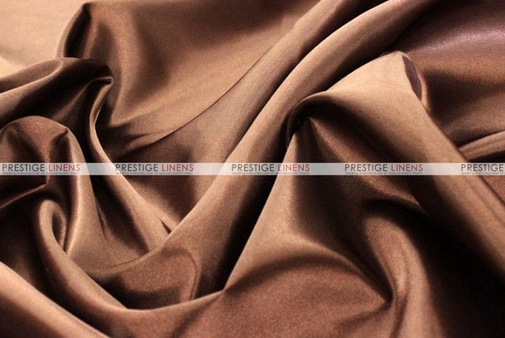 Bridal Satin - Fabric by the yard - 333 Brown