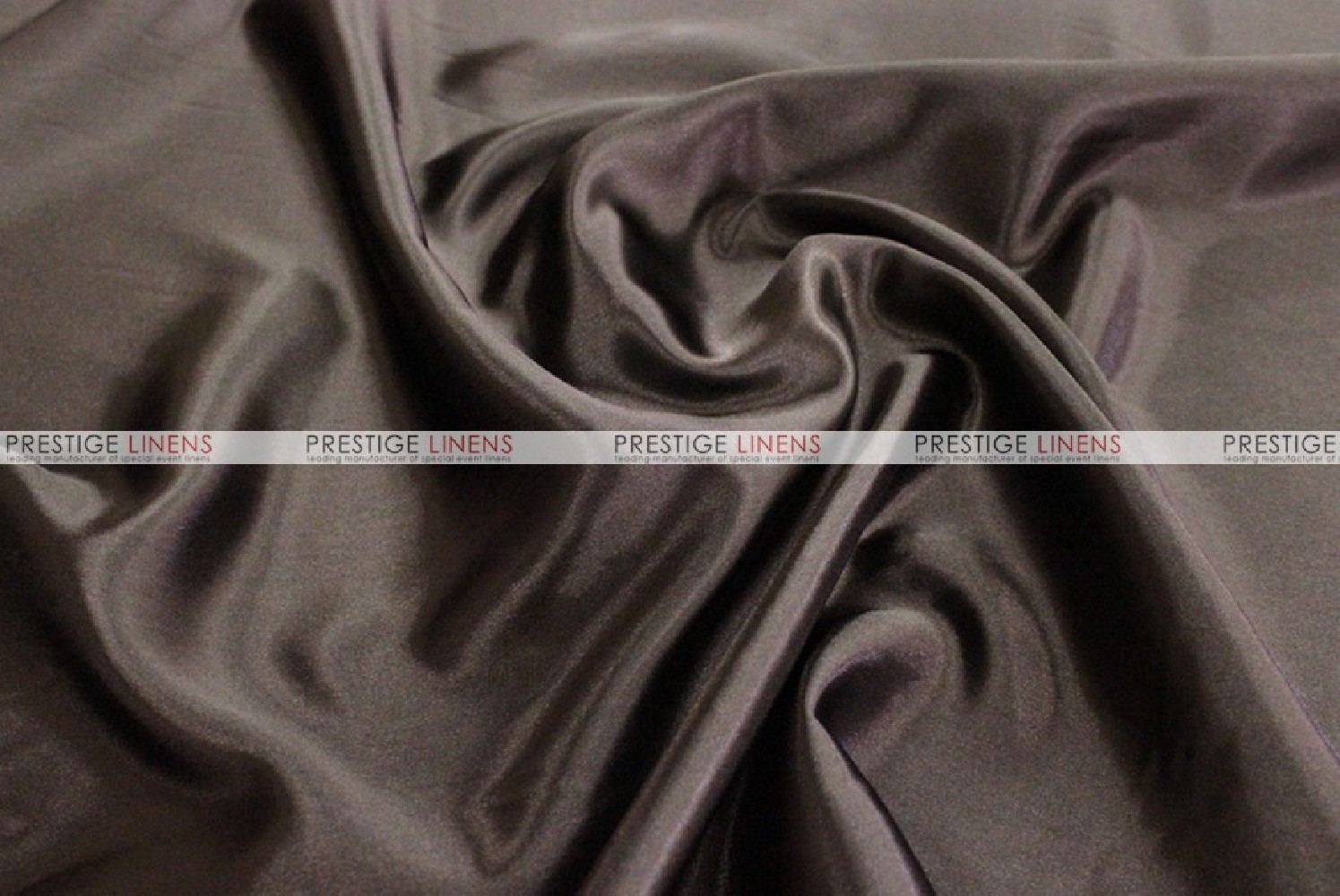 Dark Silver Satin Fabric, Silky Satin Fabric Silver , Bridal Satin