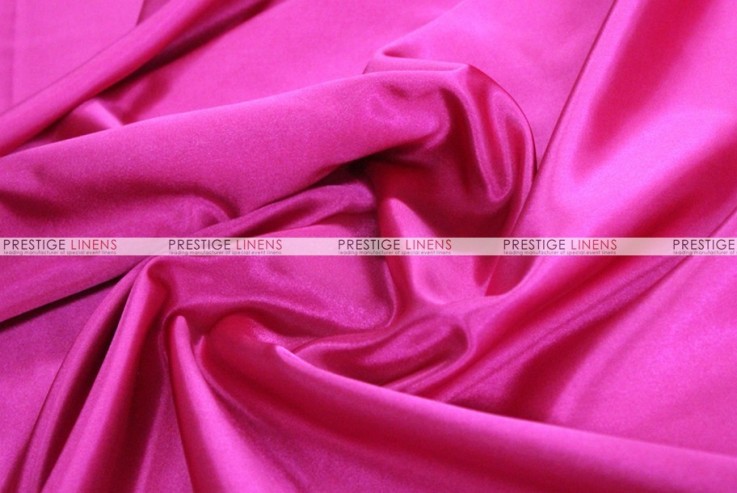 Bridal Satin - Fabric by the yard - 528 Hot Pink