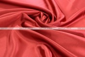 Bridal Satin - Fabric by the yard - 626 Red