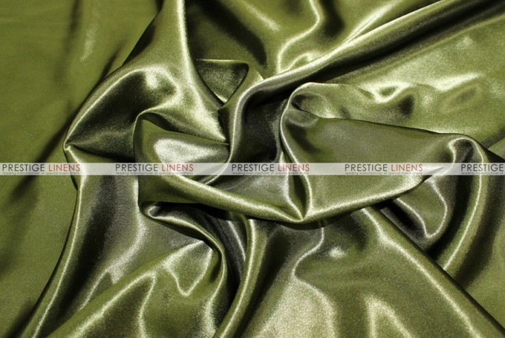Bridal Satin - Fabric by the yard - 830 Olive