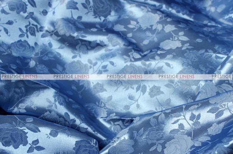 Brocade Satin - Fabric by the yard - Copen