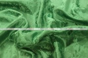 Brocade Satin - Fabric by the yard - Flag Green