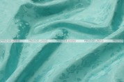 Brocade Satin - Fabric by the yard - Jade