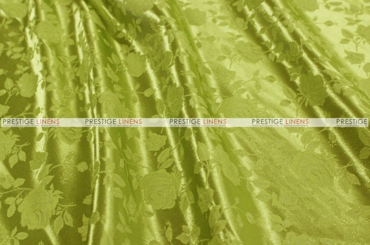 Brocade Satin - Fabric by the yard - Kiwi