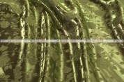 Brocade Satin - Fabric by the yard - Olive