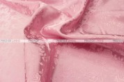 Brocade Satin - Fabric by the yard - Pink