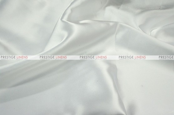 Charmeuse Satin - Fabric by the yard - 126 White