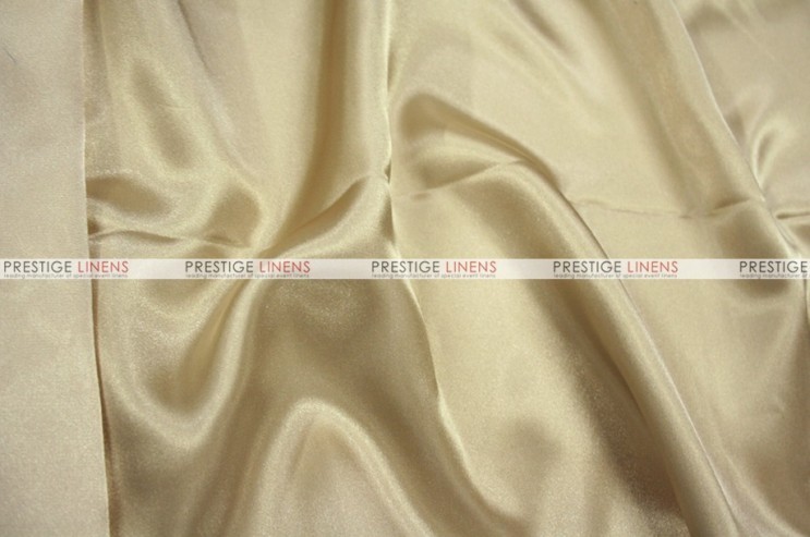 Charmeuse Satin - Fabric by the yard - 130 Champagne