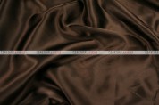 Charmeuse Satin - Fabric by the yard - 333 Brown