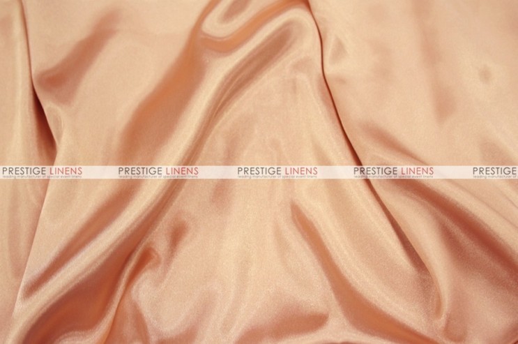 Charmeuse Satin - Fabric by the yard - 430 Peach