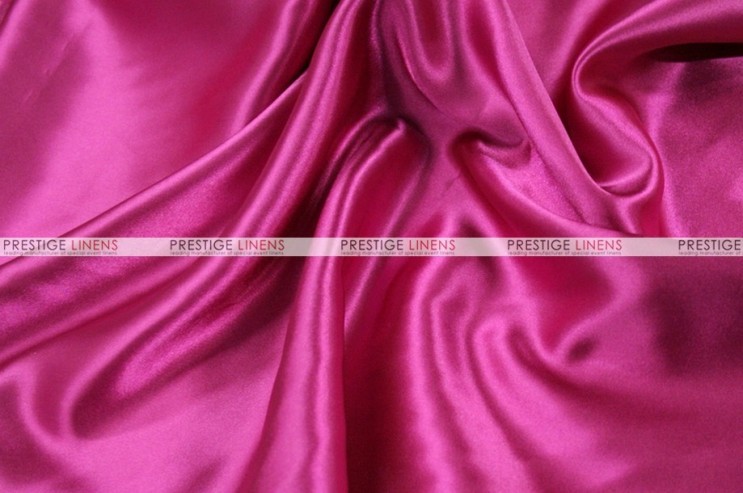 Charmeuse Satin - Fabric by the yard - 529 Fuchsia