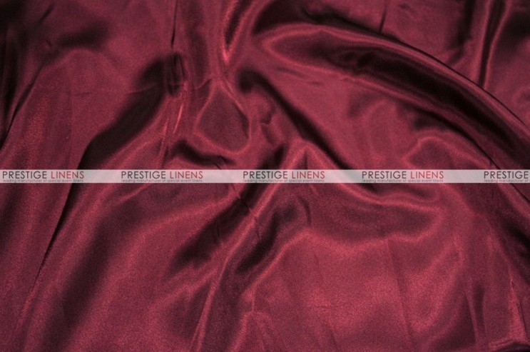 Charmeuse Satin - Fabric by the yard - 628 Burgundy