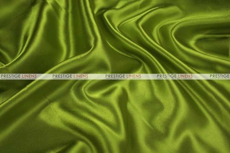Charmeuse Satin - Fabric by the yard - 749 Dk Lime