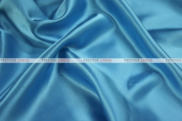 Charmeuse Satin - Fabric by the yard - 932 Turquoise