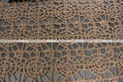 Chemical Lace - Fabric by the yard - Brown