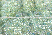 Chemical Lace - Fabric by the yard - Peacock