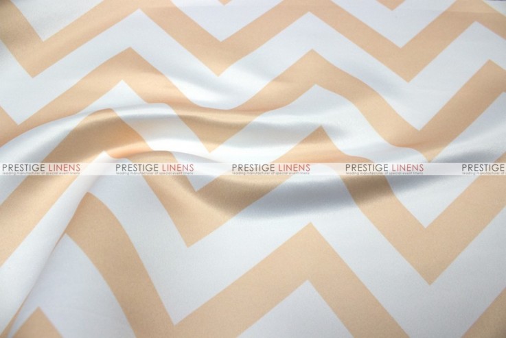 Chevron Print Lamour - Fabric by the yard - Khaki