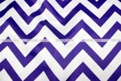 Chevron Print Lamour - Fabric by the yard - Purple