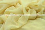 Chiffon - Fabric by the yard - Banana