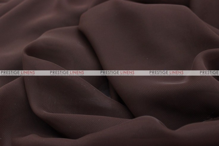 Chiffon - Fabric by the yard - Brown