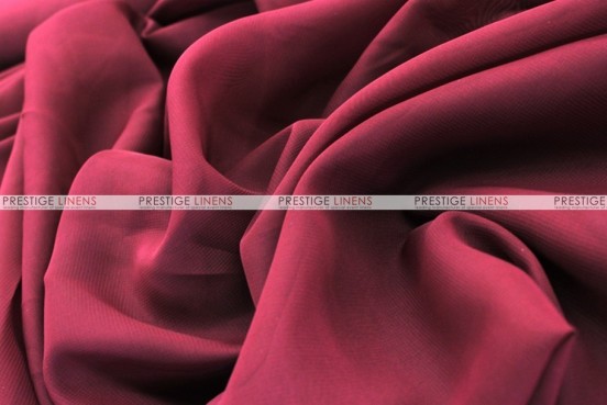 Chiffon - Fabric by the yard - Burgundy