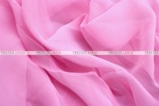 Chiffon - Fabric by the yard - Candy Pink