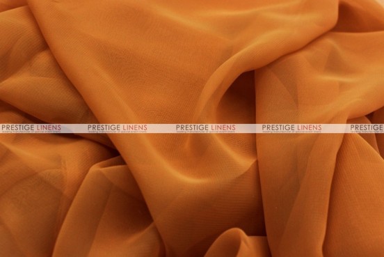 Chiffon - Fabric by the yard - Cinnamon