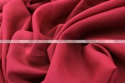 Chiffon - Fabric by the yard - Cranberry