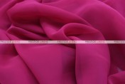 Chiffon - Fabric by the yard - Fuchsia