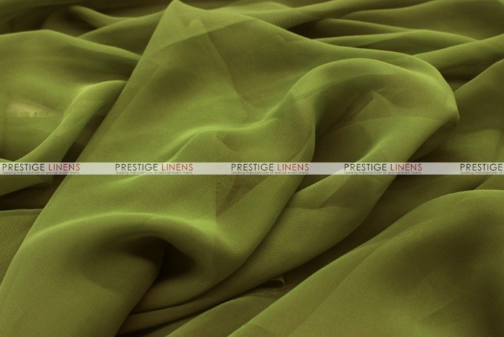 Chiffon - Fabric by the yard - Olive