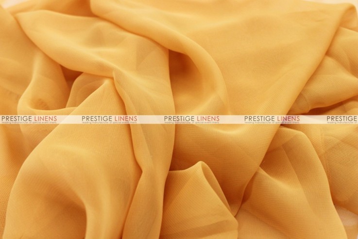 Chiffon - Fabric by the yard - Sungold