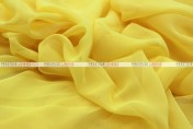 Chiffon - Fabric by the yard - Yellow