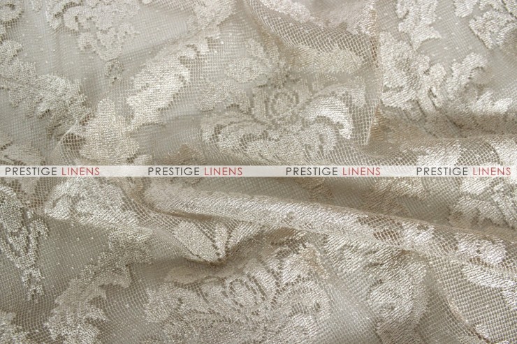 Classic Lace - Fabric by the yard - Champagne