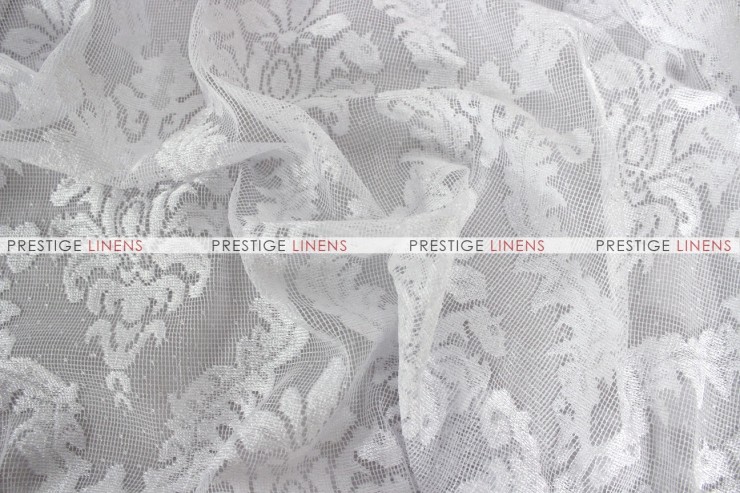 Classic Lace - Fabric by the yard - White