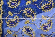 Coco Paisley - Fabric by the yard - Royal
