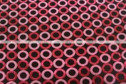 Contempo - Fabric by the yard - Wine/Black