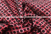 Contempo - Fabric by the yard - Wine/Black