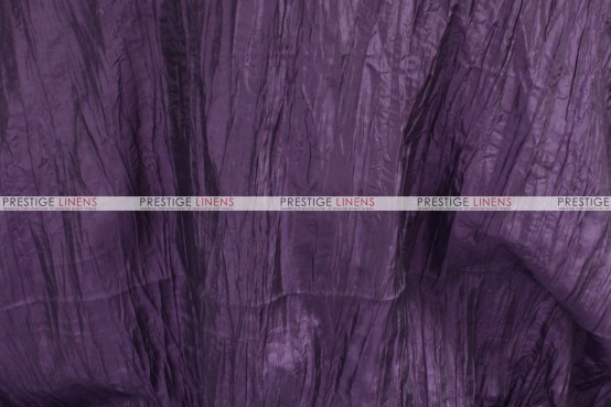 Crushed Taffeta - Fabric by the yard - 1033 Lt Plum