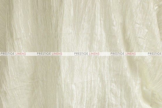 Crushed Taffeta - Fabric by the yard - 128 Ivory