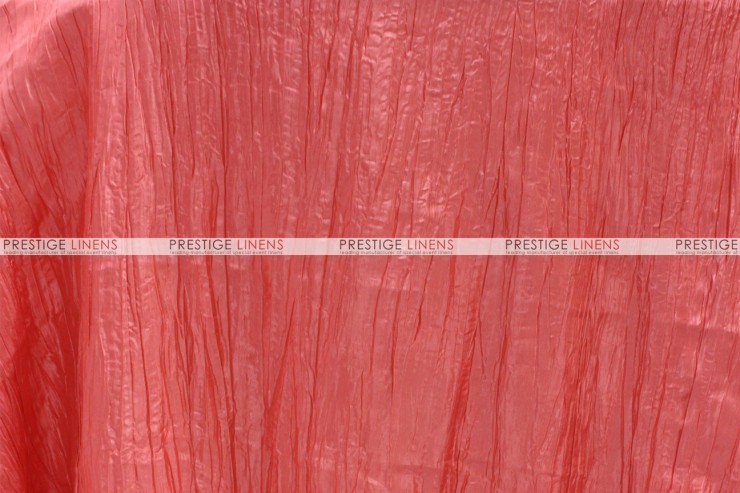 Crushed Taffeta - Fabric by the yard - 444 Lt Coral